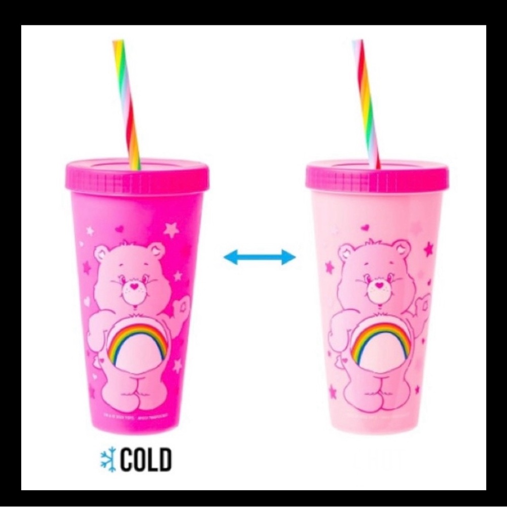 Cheer Care Bear color changing tumbler
